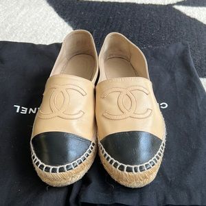 Chanel Lambskin Espadrilles
